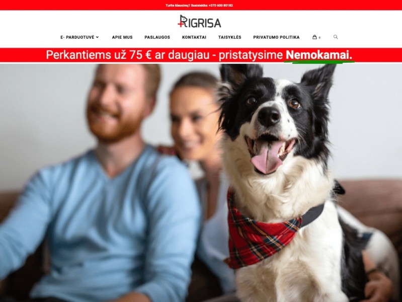 Rigrisavet.lt - Veterinarinė medicina, vaistai, papildai ir maistas gyvūnams