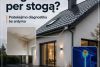 Bėga per stogą? Pratekėjimo diagnostika be ardymo