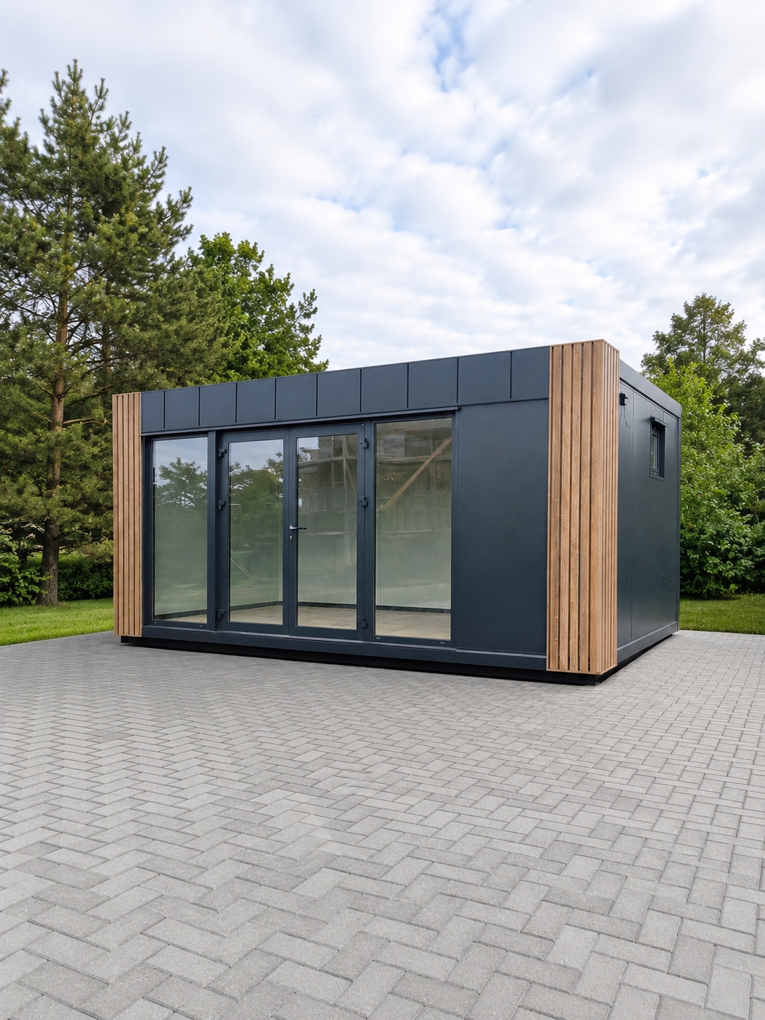 Naujas modulinis namelis 6x3 m